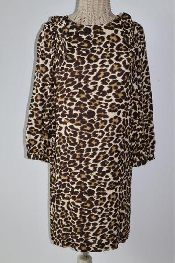 Essentiel Antwerp Panterprint Jurk Maat 40 / L beschikbaar voor biedingen