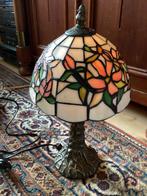Tafellamp, lamp, glas in lood, vintage, Ophalen, Glas