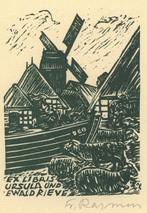 2088 Ex Libris Duitsland : Friedrich Rasmus, 1975, Verzenden