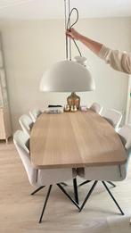 Lamp eetkamertafel wit (2 stuks), Huis en Inrichting, Lampen | Hanglampen, Ophalen, Zo goed als nieuw, Metaal, Modern