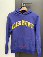 In gold we trust killer instinct paars / blauw xs, Kleding | Heren, Truien en Vesten, Ophalen of Verzenden, Zo goed als nieuw
