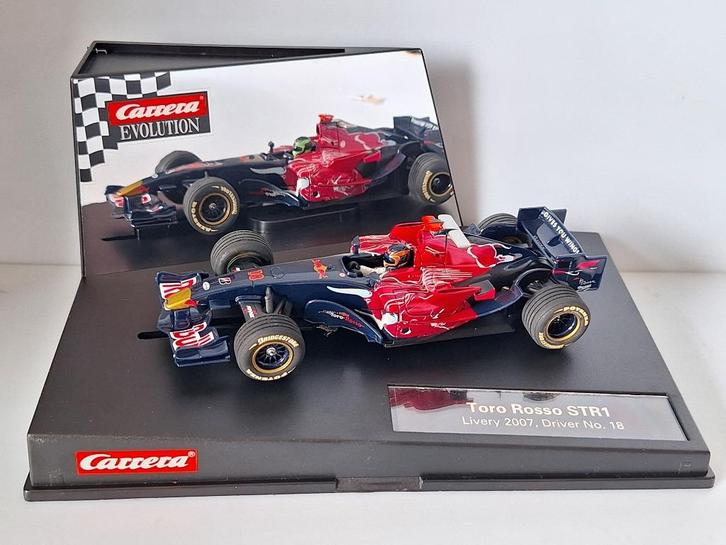Carrera Evolution F1 Formel 1 Toro Rosso STR1 Cosworth #18, Kinderen en Baby's, Speelgoed | Racebanen, Nieuw, Racebaan, Elektrisch
