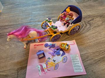 Playmobil koninklijke koets met paard artikel 6856 beschikbaar voor biedingen