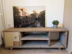 Steigerhout (tv)meubel, Huis en Inrichting, Ophalen, Gebruikt, 100 tot 150 cm, Robuust, stoer, landelijk