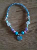 Hele mooie Frozen Elsa ketting uit Disneyland Parijs, Ophalen of Verzenden, Zo goed als nieuw, Roze, Ketting