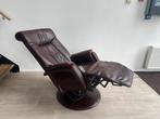 Prominent Sta-op Relaxfauteuil Bruin Leer Goteborg Sta-op, Huis en Inrichting, Fauteuils, Minder dan 50 cm, Verzenden, Minder dan 75 cm