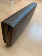 Herentoilet etui met rits: afmeting 30 x 15(30) x 4 cm, Ophalen of Verzenden, Zo goed als nieuw, Bruin