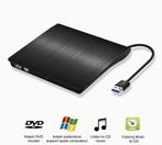 Externe CD en DVD-ROM Drive USB3.0 Zwart, Nieuw, Dvd, Nieuw, Extern, MacOS