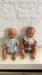 2 schilldpadpopjes 16 cm +cataloges, Ophalen of Verzenden, Zo goed als nieuw, Pop
