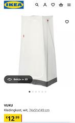IKEA Vuku kledingkast, Huis en Inrichting, Kasten | Kledingkasten, Ophalen, 50 tot 100 cm, Zo goed als nieuw, 150 tot 200 cm