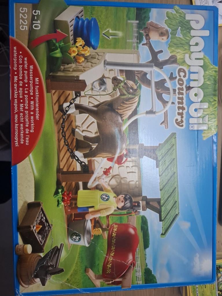 Playmobil Country Paardenwasplaats 5225, Kinderen en Baby's, Speelgoed | Playmobil, Ophalen of Verzenden, Zo goed als nieuw, Complete set