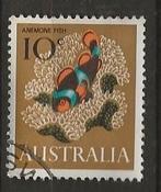 Australie 3, koraal, Verzenden, Gestempeld