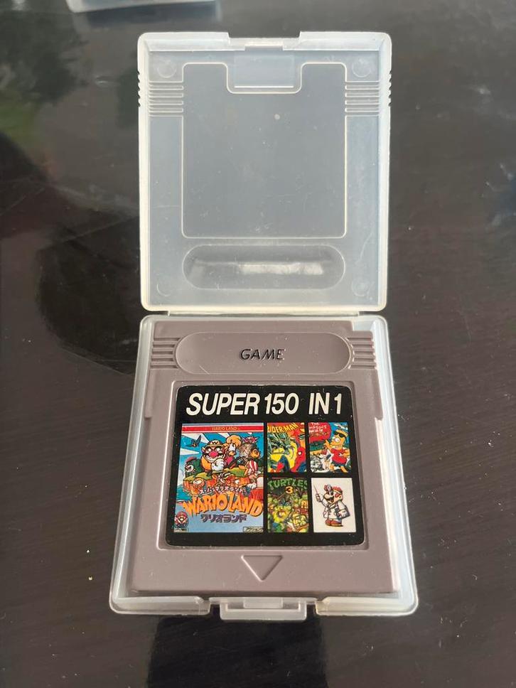 Gameboy Super 150 in 1 - Zeldzaam!, Spelcomputers en Games, Games | Overige, Gebruikt, Avontuur en Actie, 1 speler, Vanaf 3 jaar