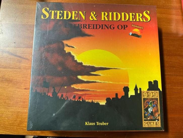 Uitbreidingsset Kolonisten van Catan Steden en Ridders NIEUW, Hobby en Vrije tijd, Gezelschapsspellen | Bordspellen, Nieuw, Een of twee spelers
