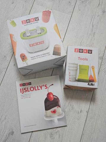 Zoku Quick Pop Maker met accessoirwes en reseptenboekje beschikbaar voor biedingen