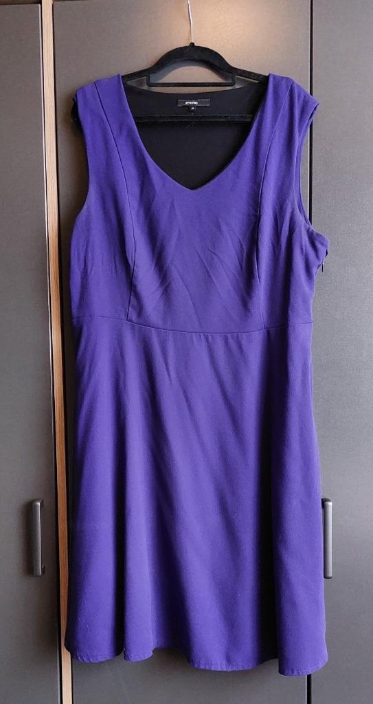 Nette zakelijke jurk, Kleding | Dames, Jurken, Gedragen, Maat 42/44 (L), Blauw, Boven de knie, Ophalen of Verzenden
