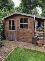 Tuin huisje 250x250cm grenen hout glas in deur en raam, Tuin en Terras, Tuinhuizen, Ophalen, Tuinhuis, 250 tot 500 cm, 2 ramen