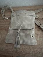 Beige Crossbody Tas met Sterren, Ophalen of Verzenden, Zo goed als nieuw, Grijs, Schoudertasje