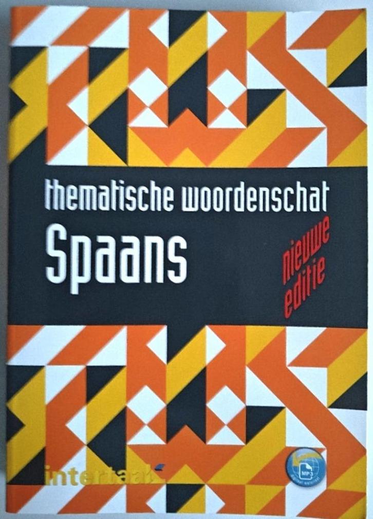 Intertaal: Thematische Woordenschat SPAANS. Nieuwe editie., Boeken, Studieboeken en Cursussen, Zo goed als nieuw, Alpha, Ophalen of Verzenden