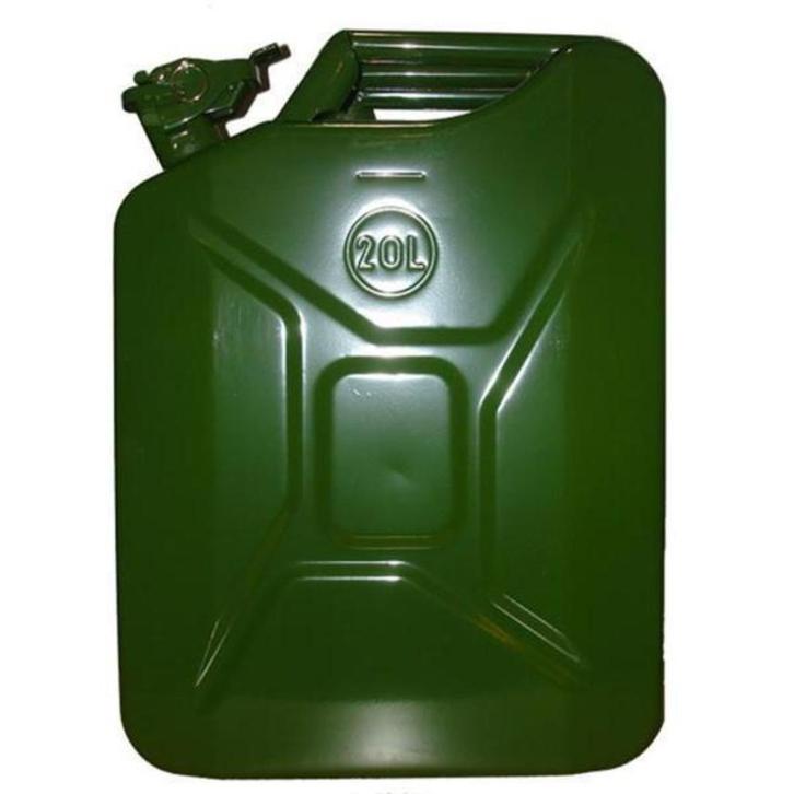 Jerry-Can 20 Liter Metaal Groen, Auto diversen, Autogereedschap, Nieuw, Ophalen of Verzenden