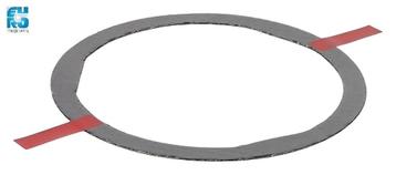 DAF UITLAATPIJPPAKKING 1895550 116x136x1mm beschikbaar voor biedingen