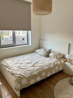 IKEA MALM Bed Frame 140200 cm – White – With Mattress & Sla, Ophalen, Wit, Tweepersoons, 140 cm