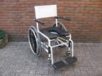 Po – Douchestoel Invacare zitbreedte 47 cm met RVS po, Diversen, Ophalen, Zo goed als nieuw