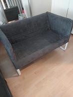 Ikea bankje tiener/kind 2x grijs en oranje zgan 50 p/s, Tweepersoons, 75 tot 100 cm, Ophalen of Verzenden, Zo goed als nieuw