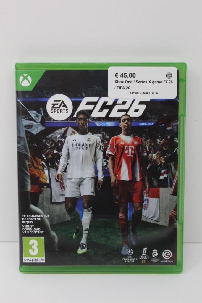 Xbox One / Series X game FC26 / FIFA 26, Spelcomputers en Games, Games | Xbox One, Zo goed als nieuw, Avontuur en Actie, 1 speler