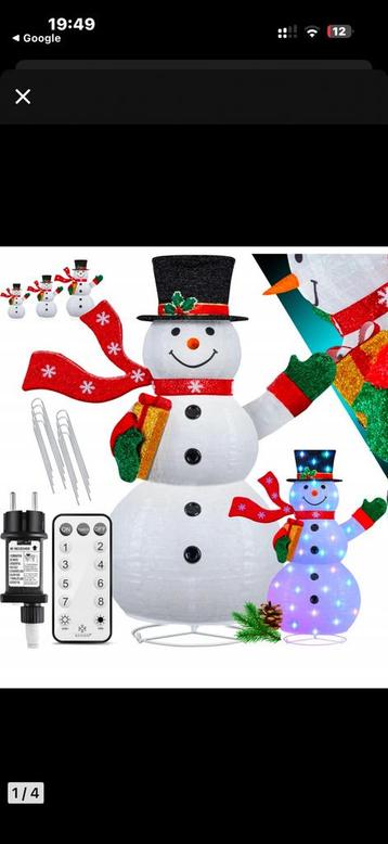 KESSER LED Kerstman met Afstandsbediening beschikbaar voor biedingen