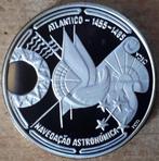 Portugal, 100 Escudos 1990 - zilver Proof, Ophalen of Verzenden, Overige landen, Losse munt, Zilver