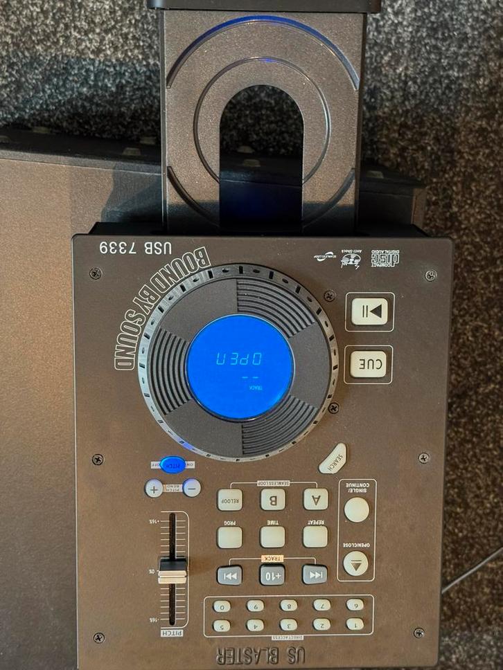 2x Studio CD Spelers USB 7339 - DJ Set, Muziek en Instrumenten, Dj-sets en Draaitafels, Zo goed als nieuw, Dj-set, Overige merken