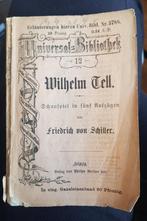 Oud Duits boekje Universal Bibl., Antiek en Kunst, Antiek | Boeken en Bijbels, Ophalen of Verzenden