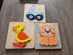 Leuke kinderpuzzeltjes - Set van 3, Ophalen, Zo goed als nieuw, Puzzelen
