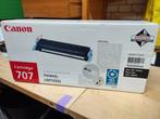 Canon 707 Black Toner Cartridge, Computers en Software, Printerbenodigdheden, Ophalen of Verzenden, Nieuw, Cartridge, Canon