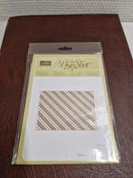 Stampin up Stylish Stripes Textured Impressions Embossing fo, Ophalen, Nieuw, Clearstamp