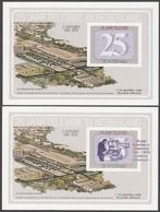 Nederland 2 velletjes 25 Jaar Televisie in Nederland 1976, Postzegels en Munten, Postzegels | Nederland, Ophalen of Verzenden