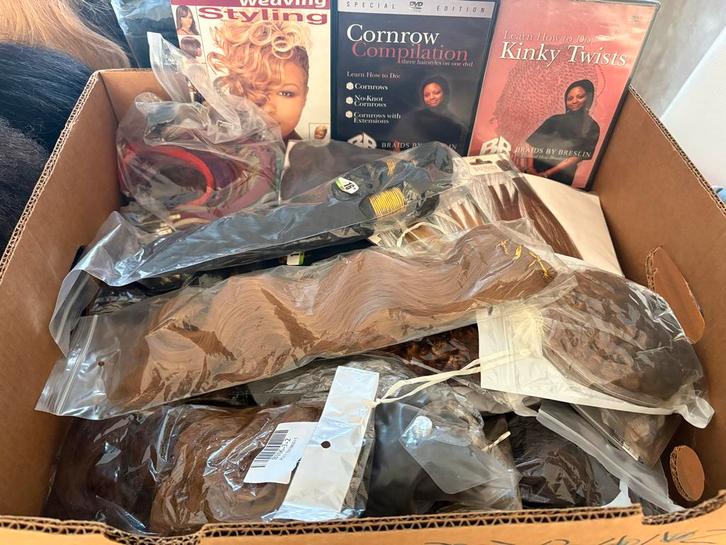 Kapperspullen, Sieraden, Tassen en Uiterlijk, Uiterlijk | Haarverzorging, Zo goed als nieuw, Ophalen