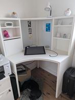 Micke hoekbureau zo goed als nieuw., Huis en Inrichting, Bureaus, Ophalen, Zo goed als nieuw