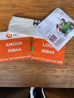 2 Startbewijzen Dam tot Damloop 10 Mijl - Groen Vak, Ophalen of Verzenden, Nieuw