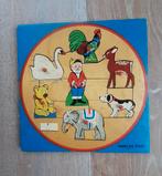 vintage; simplex toys, kinderpuzzel voor de kleinste, Kinderen en Baby's, Speelgoed | Kinderpuzzels, Gebruikt, Ophalen of Verzenden