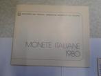 jaarset Italië 1980 in lusief 500 lira zilver, Ophalen of Verzenden, Italië, Setje, Zilver