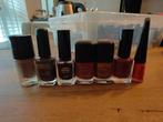 Nagellak set - bijna volle potjes, Sieraden, Tassen en Uiterlijk, Uiterlijk | Cosmetica en Make-up, Gebruikt, Bruin, Ophalen of Verzenden