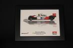 Print in lijst McLaren Honda MP4/4 #12 Ayrton Senna (BRA), Minder dan 50 cm, Nieuw, Ophalen of Verzenden, Print