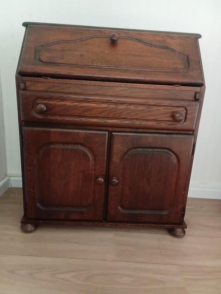 Vintage secretaire/bureau, Antiek en Kunst, Antiek | Meubels | Kasten, Ophalen