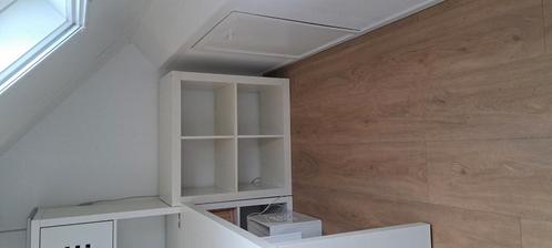 Kallax Ikea 4 vakken wit zgan, Huis en Inrichting, Kasten | Boekenkasten, Zo goed als nieuw, 50 tot 100 cm, Minder dan 100 cm