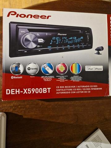 Pioneer DEH-X5900BT Autoradio beschikbaar voor biedingen