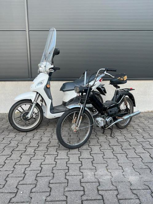 Puch maxi, sym snorscooter met kenteken,scooter, opknapper!, Fietsen en Brommers, Brommers | Puch, Zo goed als nieuw, Maxi, Ophalen