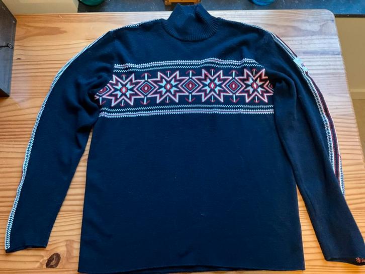 Dale of Norway 1870 herentrui XL  merino, Kleding | Heren, Truien en Vesten, Zo goed als nieuw, Maat 56/58 (XL), Blauw, Ophalen of Verzenden