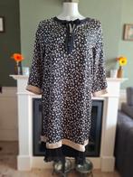 Amelie Amelie prachtige jurk met plissé rand L gratis verz, Kleding | Dames, Jurken, Verzenden, Amelie en Amelie, Zwart, Maat 42/44 (L)